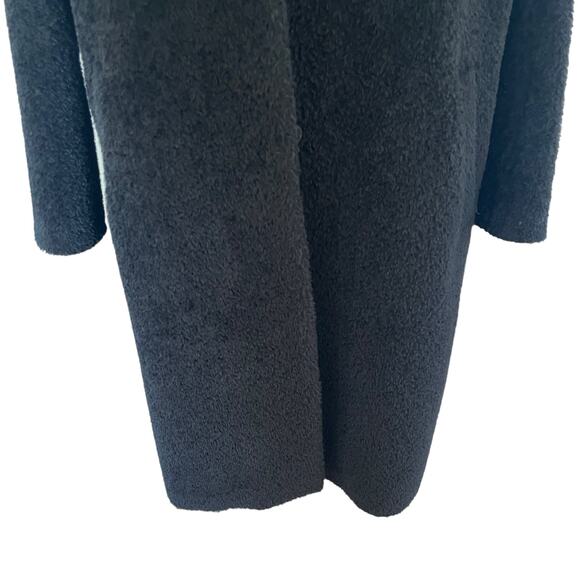 Eileen Fisher Coat Alpaca Suri Size S Small Boxy Button Up Sustainable Minimal - Picture 3 of 11